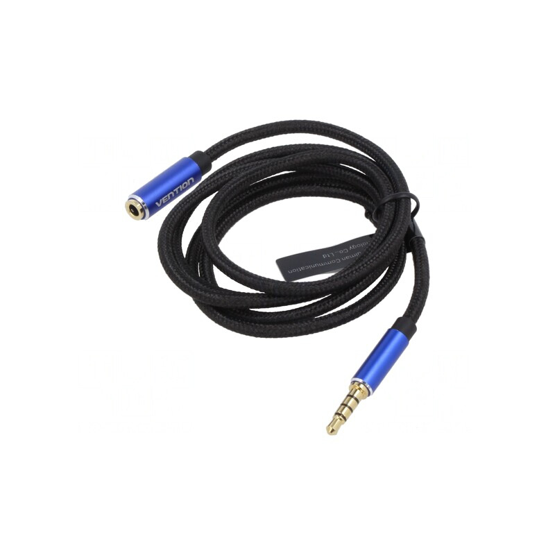 Cablu Audio Jack 3.5mm 4-Pin 5m Negru | Electronic-mag.ro | Componente Electronice Cablu Audio Jack 3.5mm 4-Pin 5m Negru | Electronic-mag.ro | Componente Electronice