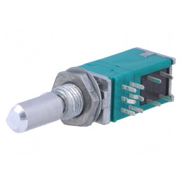 Potentiometru axial 50kΩ 20mm pentru PCB | Electronic-mag.ro | Componente Electronice