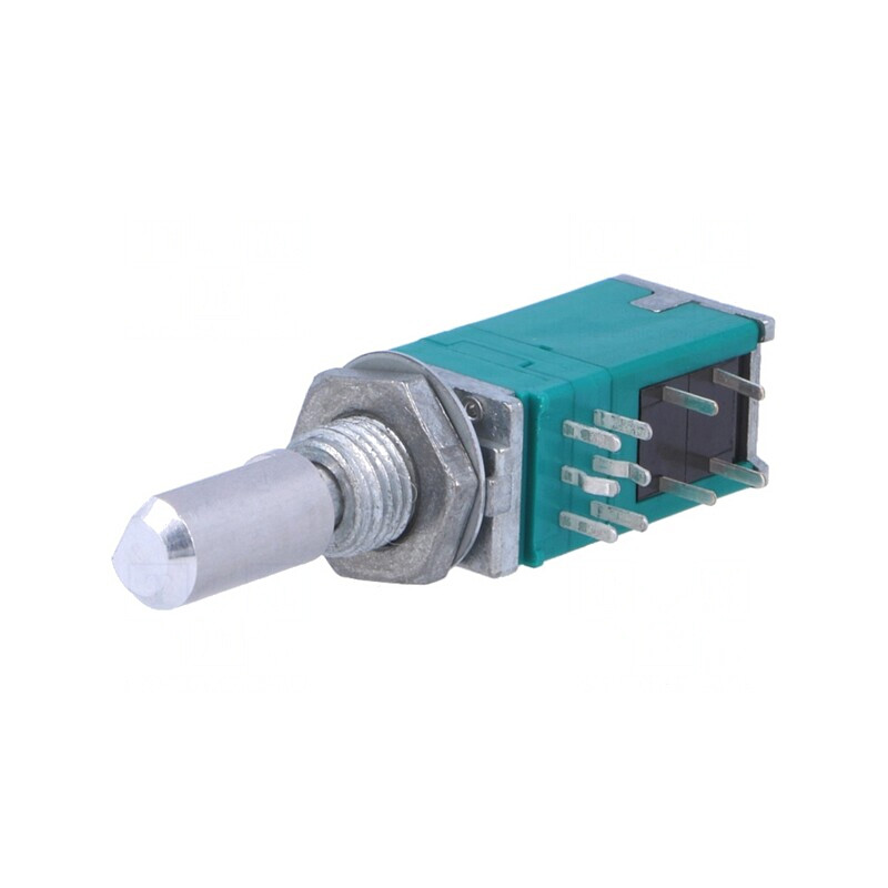 Potentiometru axial 50kΩ 20mm pentru PCB | Electronic-mag.ro | Componente Electronice