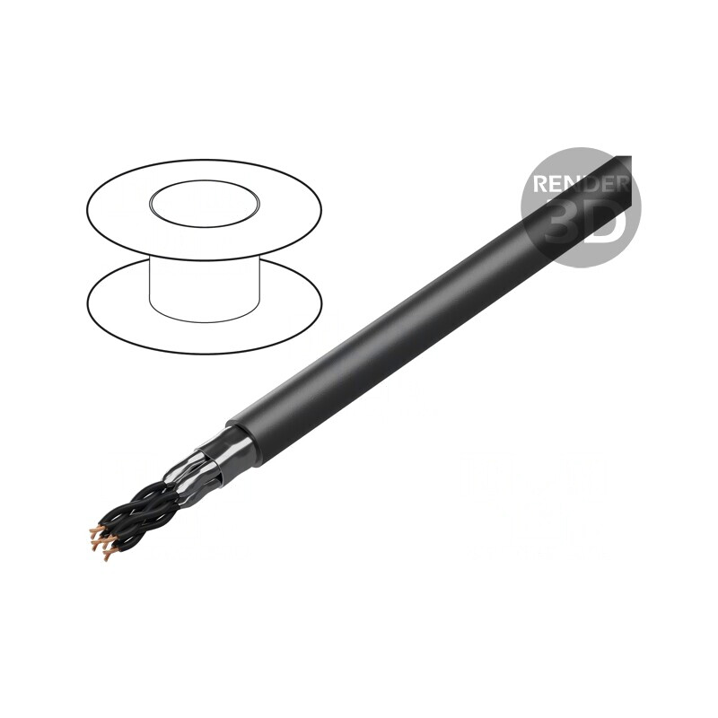 Cablu Electric BIT 1000 4x2x1mm2 PVC Negru 600V 1kV | Electronic-mag.ro | Componente Electronice Cablu Electric BIT 1000 4x2x1mm2 PVC Negru 600V 1kV | Electronic-mag.ro | Componente Electronice