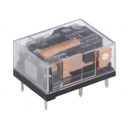 Releu Electromagnetic SPST-NO 5VDC 10A | Electronic-mag.ro | Componente Electronice