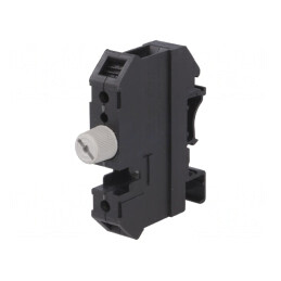 Clemă siguranțe cilindrice 5x20mm 10A 800VAC pentru șină DIN | Electronic-mag.ro | Componente Electronice