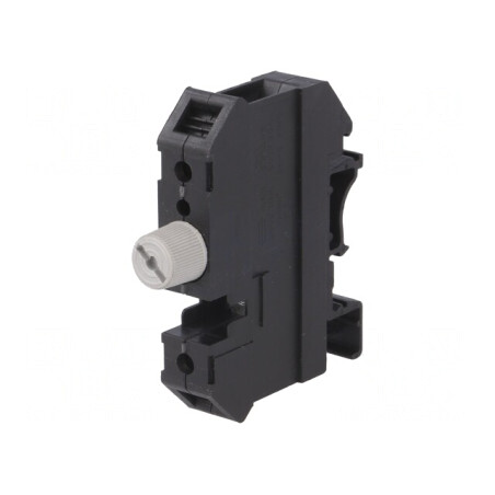 Clemă siguranțe cilindrice 5x20mm 10A 800VAC pentru șină DIN | Electronic-mag.ro | Componente Electronice