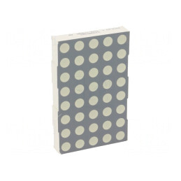 Afişaj LED Matrice 5x8 Roşie 60.8x38mm | Electronic-mag.ro | Componente Electronice