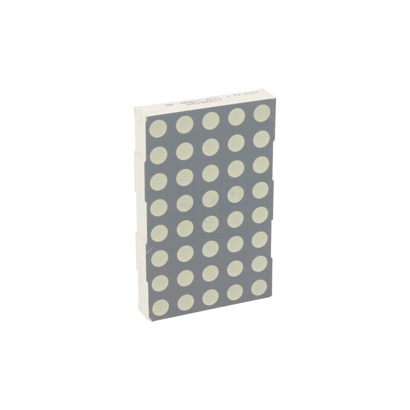 Afişaj LED Matrice 5x8 Roşie 60.8x38mm | Electronic-mag.ro | Componente Electronice