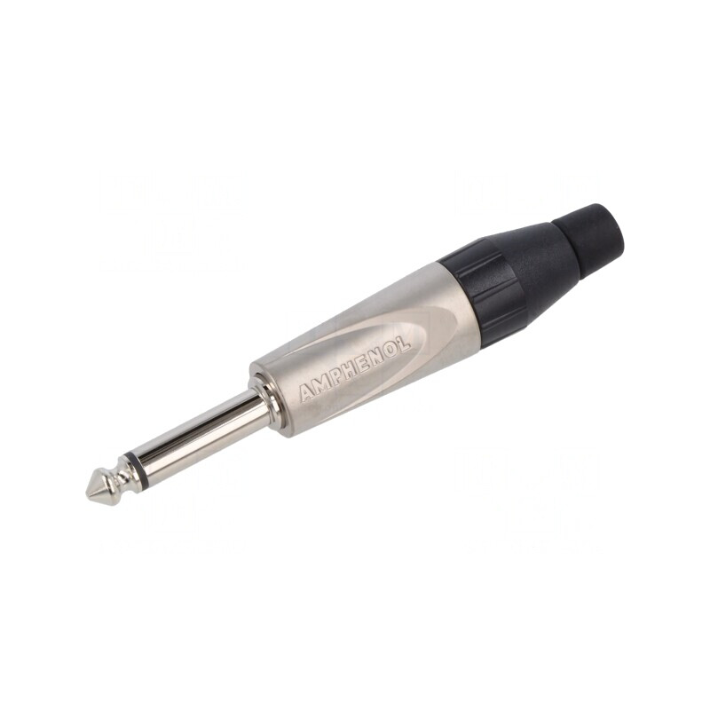 Mufă Jack 6,3mm Mono Tată pentru Cablu | Electronic-mag.ro | Componente Electronice