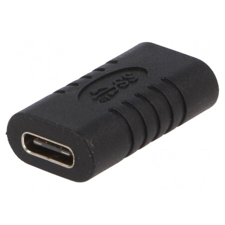 Adaptor USB 3.0 la USB C, Negru | Electronic-mag.ro | Componente Electronice