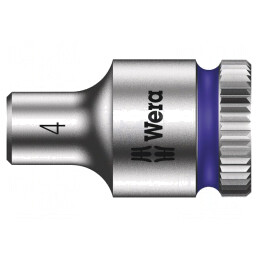 Tubulară HEX 4mm 1/4 oțel crom-vanadium | Electronic-mag.ro | Componente Electronice