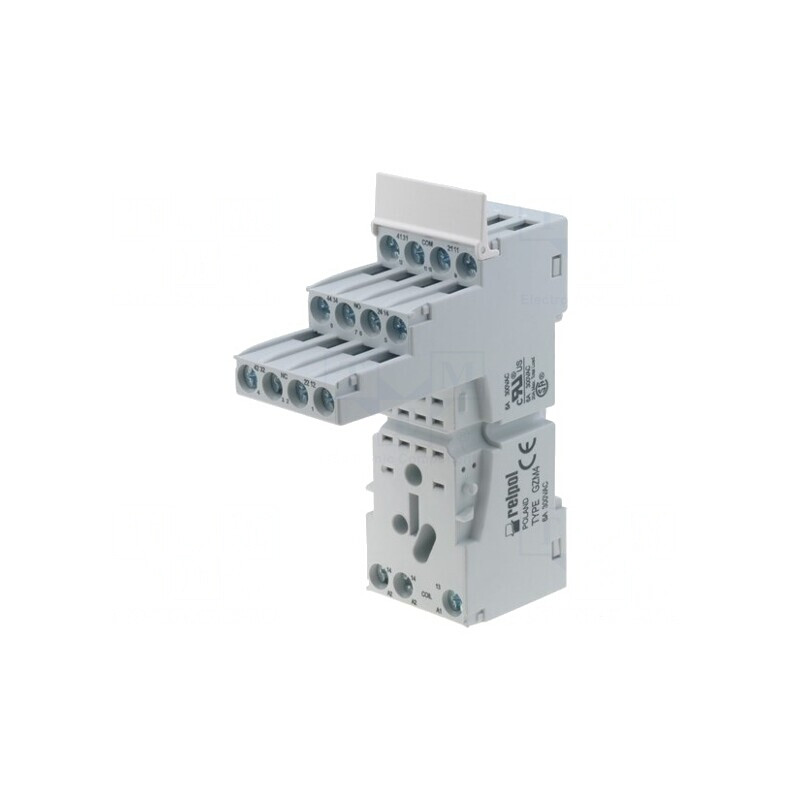 Stativ PIN pentru panou și șină DIN, 300VAC 6A | Electronic-mag.ro | Componente Electronice