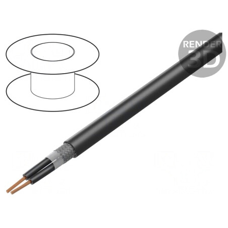 Cablu ÖLFLEX 409 CP 2x1mm2 Ecranat | Electronic-mag.ro | Componente Electronice