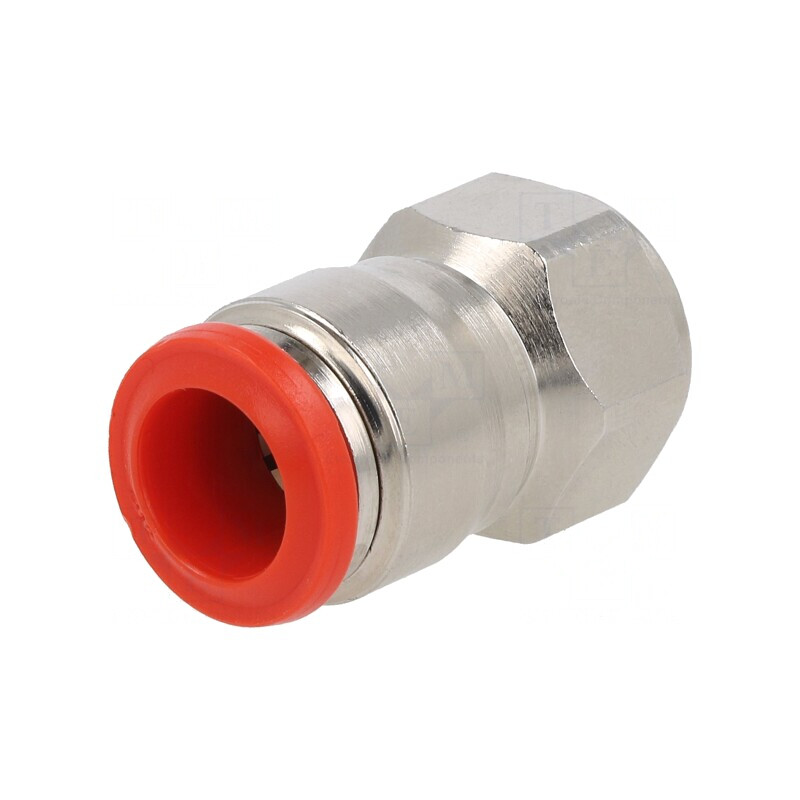 Racord Push-In 1/2" Alamă Nichelată 20bar | Electronic-mag.ro | Componente Electronice