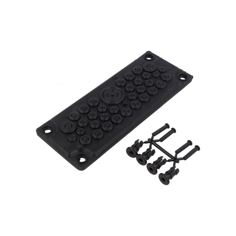 Garnitură Elastomer TPE cu Orificii Multiple | Electronic-mag.ro | Componente Electronice