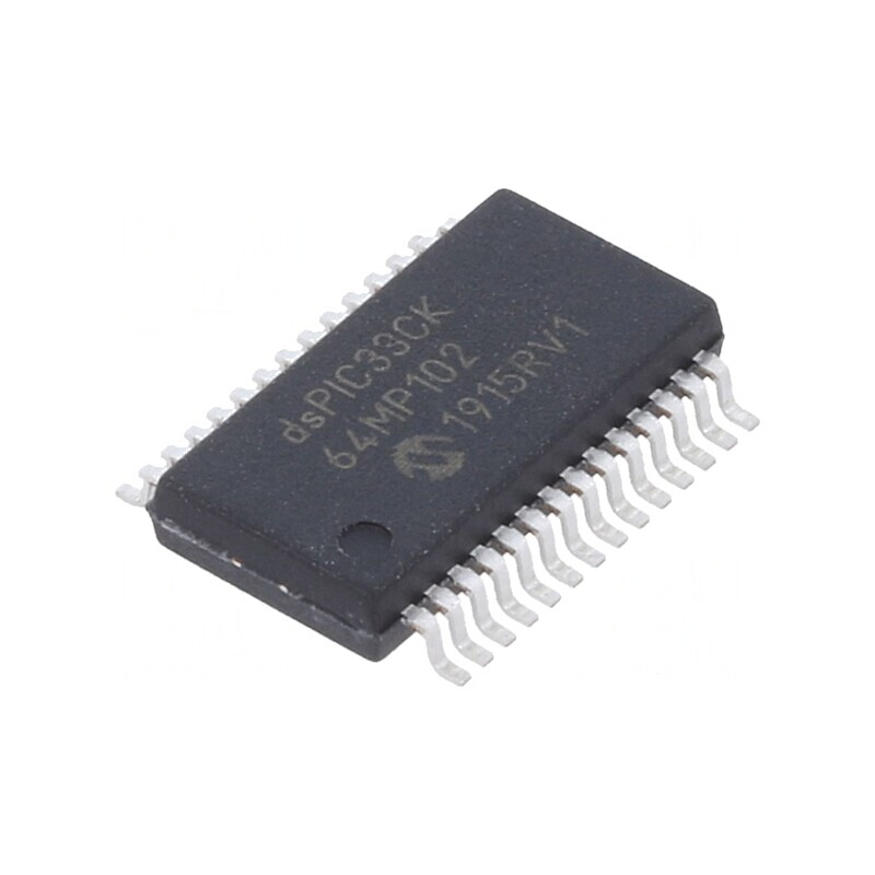 Microcontroler dsPIC 64kB 8kBSRAM SSOP28 0.65mm | Electronic-mag.ro | Componente Electronice Microcontroler dsPIC 64kB 8kBSRAM SSOP28 0.65mm | Electronic-mag.ro | Componente Electronice