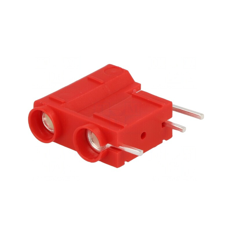 Soclu banană 4mm roșie argintat PCB 10A 250VDC | Electronic-mag.ro | Componente Electronice Soclu banană 4mm roșie argintat PCB 10A 250VDC | Electronic-mag.ro | Componente Electronice