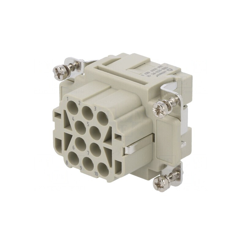 HDC Inserturi Contact Mamă 10P 16A | Electronic-mag.ro | Componente Electronice