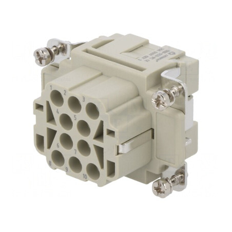 HDC Inserturi Contact Mamă 10P 16A | Electronic-mag.ro | Componente Electronice