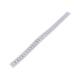 Mini-riglă autoadezivă plastic 11mm | Electronic-mag.ro | Componente Electronice