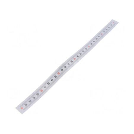 Mini-riglă autoadezivă plastic 11mm | Electronic-mag.ro | Componente Electronice