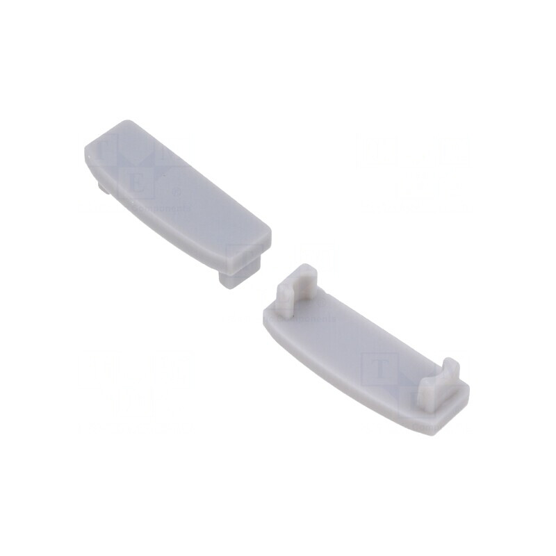Obturator Argintiu pentru Profil LED - Set 10 Buc. | Electronic-mag.ro | Componente Electronice Obturator Argintiu pentru Profil LED - Set 10 Buc. | Electronic-mag.ro | Componente Electronice