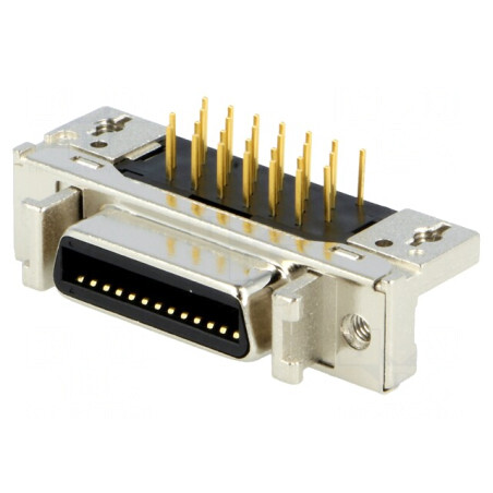 Conector MDR 26-PIN Mamă Ecranat 500V | Electronic-mag.ro | Componente Electronice