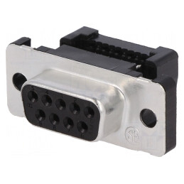 Conector D-Sub 9-Pin Mamă pentru Cablu IDC | Electronic-mag.ro | Componente Electronice