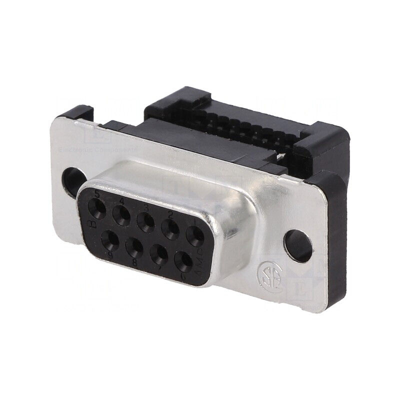 Conector D-Sub 9-Pin Mamă pentru Cablu IDC | Electronic-mag.ro | Componente Electronice Conector D-Sub 9-Pin Mamă pentru Cablu IDC | Electronic-mag.ro | Componente Electronice