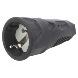 Conector Alimentare AC Mamă 250V 16A Pe Cablu | Electronic-mag.ro | Componente Electronice