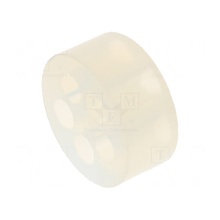 Insert Presetupă Silicon 7mm PG29 IP54 5 Orificii | Electronic-mag.ro | Componente Electronice