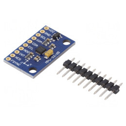 Senzor Poziție Accelerometru Giroscop 3-5VDC I2C SPI | Electronic-mag.ro | Componente Electronice
