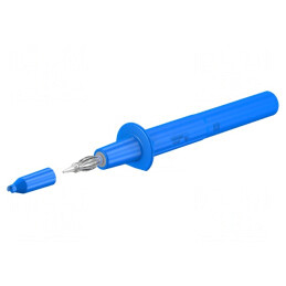 Terminal de măsurare 32A albastră 4mm | Electronic-mag.ro | Componente Electronice