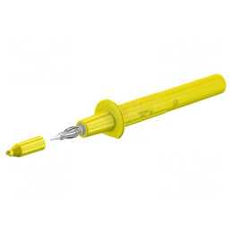 Terminal de măsurare 32A galben 4mm | Electronic-mag.ro | Componente Electronice