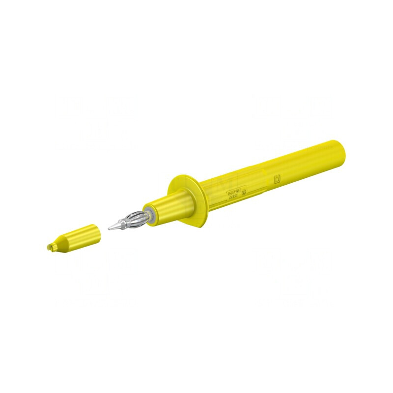 Terminal de măsurare 32A galben 4mm | Electronic-mag.ro | Componente Electronice