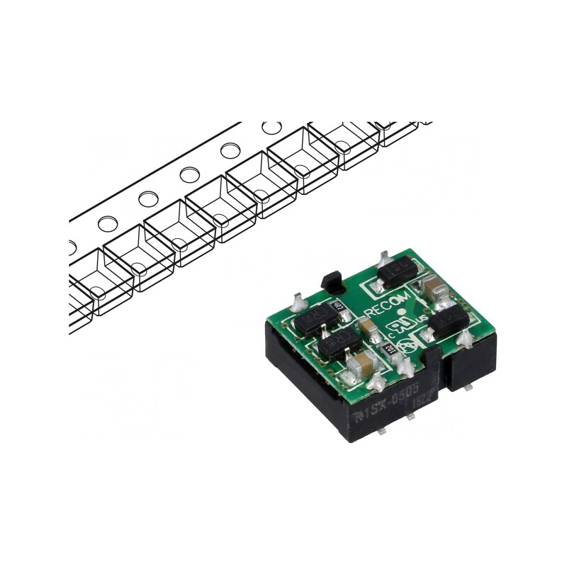 Convertor DC/DC 1W 5V SMD 200mA | Electronic-mag.ro | Componente Electronice