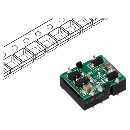 Convertor DC/DC 1W 5V SMD 200mA | Electronic-mag.ro | Componente Electronice
