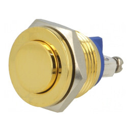 Comutator Anti-Vandalism 2A 36VDC IP65 16mm | Electronic-mag.ro | Componente Electronice