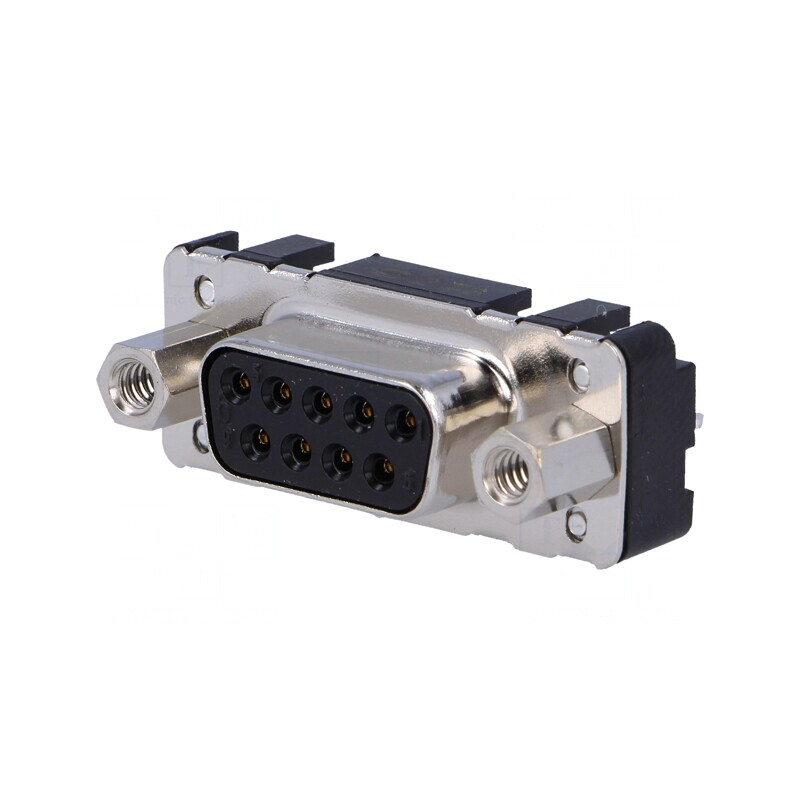 Conector D-Sub 9-Pin Soclu Mamă Drept THT UNC 4-40 | Electronic-mag.ro | Componente Electronice