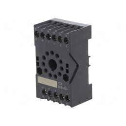 Stativ pentru panou 10A 250VAC pentru șină DIN -40÷70°C | Electronic-mag.ro | Componente Electronice