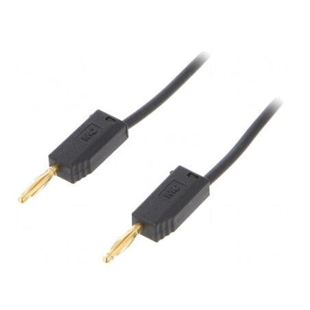 Cablu de Măsurare 60VDC 10A 0,3m Negru | Electronic-mag.ro | Componente Electronice