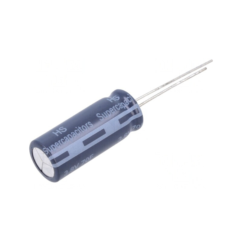 Supercondensator THT 70F 3.8V 10.5x27mm | Electronic-mag.ro | Componente Electronice
