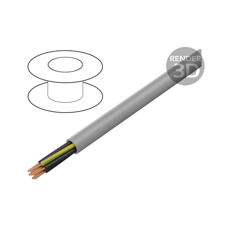 Cablu ÖLFLEX 140 neecranat gri 300V/500V | Electronic-mag.ro | Componente Electronice