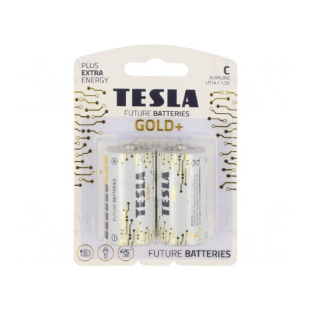 Baterie Alcalină 1,5V C Nereîncărcabilă 2 Buc. | Electronic-mag.ro | Componente Electronice
