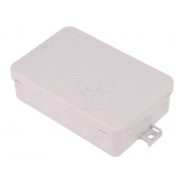 Cutie de conexiuni IP55 85x130x37mm Gri | Electronic-mag.ro | Componente Electronice