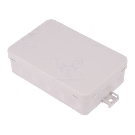 Cutie de conexiuni IP55 85x130x37mm Gri | Electronic-mag.ro | Componente Electronice