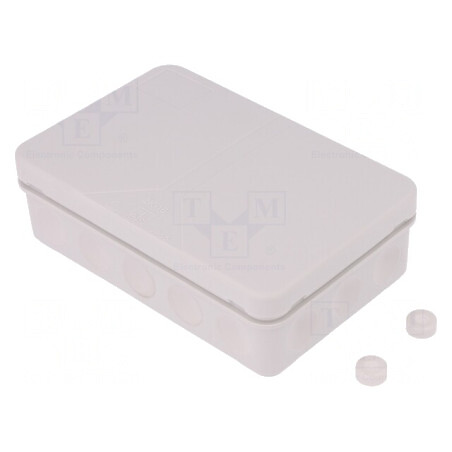Cutie de Conexiuni IP55 Gri 85x130x37mm | Electronic-mag.ro | Componente Electronice