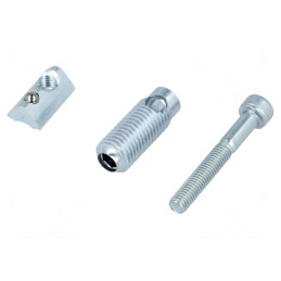 Șurub Montare Profile 6mm Oțel Zincat | Electronic-mag.ro | Componente Electronice