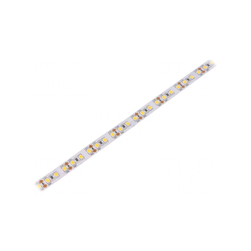 Bandă LED alb cald 24V 120 LED/m IP20 | Electronic-mag.ro | Componente Electronice