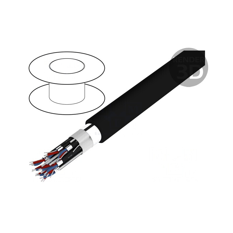 Cablu Difuzor HELUSOUND 8x2x0,22mm Negru | Electronic-mag.ro | Componente Electronice Cablu Difuzor HELUSOUND 8x2x0,22mm Negru | Electronic-mag.ro | Componente Electronice
