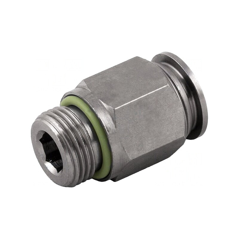Racord Push-In Bronz Nichelat 1/8" -0.99÷20bar | Electronic-mag.ro | Componente Electronice