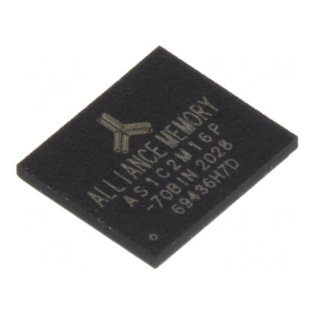 Memorie SRAM 32Mb 2Mx16bit 2.6-3.3V 70ns FPBGA48 | Electronic-mag.ro | Componente Electronice
