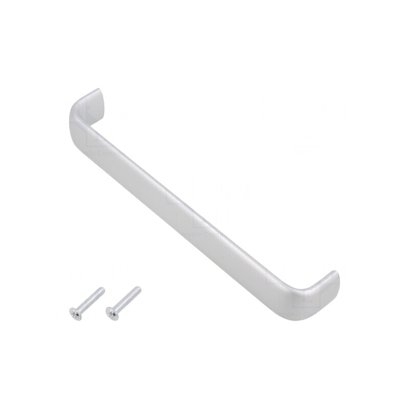 Manetă Aluminiu Naturală 32mm x 201mm x 25,5mm | Electronic-mag.ro | Componente Electronice